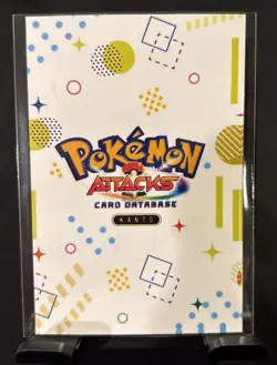 Rare Full Art Pokemon Attack Database Cracked Ice Holo Haunter NM Low Pop - Image 2