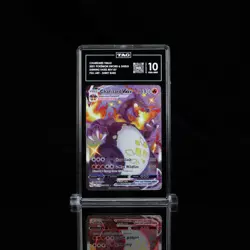 2021 Pokemon SWSH Shining Fates SV107/SV122 Charizard VMAX Shiny Rare TAG 10 - Image 1