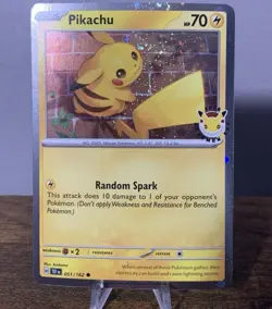 Pikachu Pokemon Day 2026 051/162 30th Anniversary Promo Pokemon TCG - Image 1