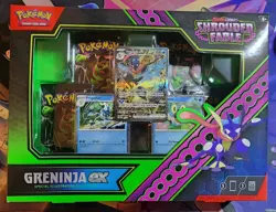 Pokemon TCG Greninja EX Shrouded Fable Collection Box, Sealed - Image 1
