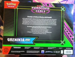 Pokemon TCG Greninja EX Shrouded Fable Collection Box, Sealed - Image 2