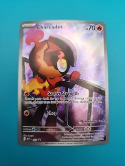Charcadet - 022 (Pokemon Center Exclusive) 022 Me: Mega Evolution Promo Holo - Image 1