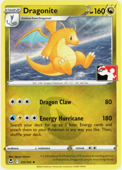 Dragonite - 131/195 - Prize Pack Series - Scarlet & Violet - Pokemon TCG English - Image 1