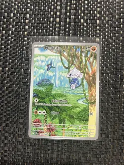 Meditite 153/142 Pokemon Scarlet & Violet Stellar Crown Illustration Rare - Image 1