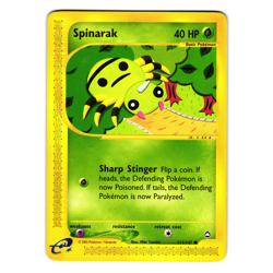 SPINARAK 111/147 AQUAPOLIS POKEMON TCG - Image 1