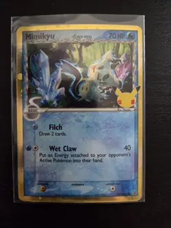 Mimikyu SWSH136 Promo SWSH Black Star Pokemon Near Mint - Image 1
