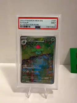 PSA 9 Pokemon Ivysaur Illustration Rare 151 167/165 ENG 2023 🔥 - Image 2