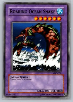 1996 Yu-Gi-OH! Roaring Ocean Snake MRD-020 - Image 1