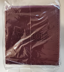 Ultra Pro Yu-Gi-Oh! Burgundy Millennium Ring Alcove Flip Deck Box - New Sealed - Image 1