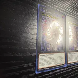 2x The Zombie Vampire 1st Edition Secret Rare Yu-Gi-Oh Dueling Tin MP23-EN024 NM - Image 4