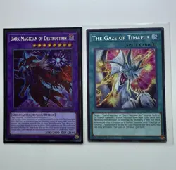 Yu-Gi-Oh! Dark Magician of Destruction & The Gaze of Timaeus MZMU-EN011 / EN013 - Image 1