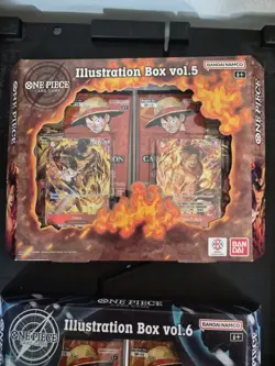 One Piece TCG Illustration Box Vol. 5 And Vol.6 Bandai Brand New Sealed - Image 2