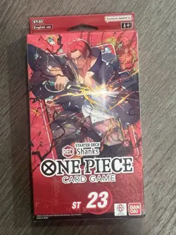 One Piece Red Starter Deck Shanks St 23 English - Image 1