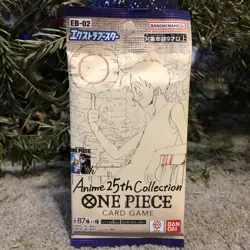 One Piece EB-02 Anime 25th Collection Booster Pack Japanese New Sealed - Image 1