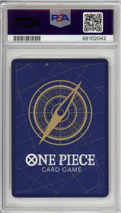 2023 ONE PIECE OP03 PILLARS OF STRENGTH ALTERNATE ART 018 FIRE FIST PSA 10 - Image 2
