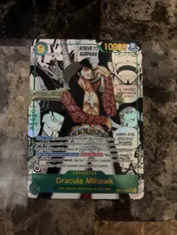One Piece Dracule Mihawk Op14 Manga One Piece The Azure Sea Seven English - Image 3
