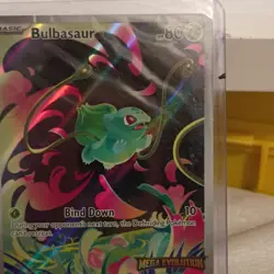 Pokemon Bulbasaur Mega Evolution 133/132 Illustration Rare Holo Miscellaneous - Image 1