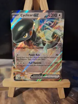 Pokemon TCG Cyclizar EX SVP018 Black Star Promo Card Scarlet & Violet - Image 1