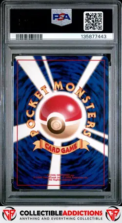 1999 Pokemon Japanese Promo Southern Islands Togepi Southern Island-R.I. PSA 8 - Image 2