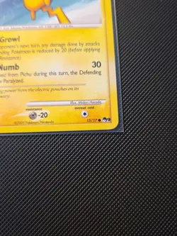 Pokemon TCG 2009 Pikachu 15/17 - Pop Series 9 - Image 2