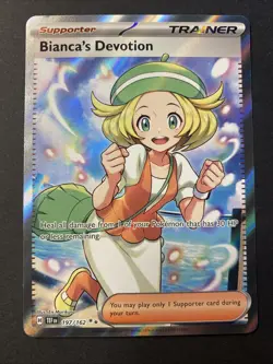 Pokemon TCG Bianca's Devotion Scarlet & Violet Temporal Forces 197/162 - Image 1
