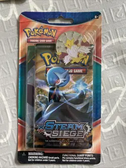 Pokemon TCG: XY Steam Siege & Roaring Skies 2-Pack Blister W/pin Factory Sealed - Image 1