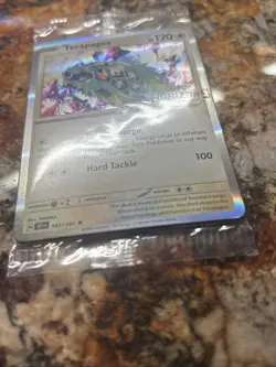 Pokemon TCG Terapagos 161/191 SPRIGATITO GameStop Promo Stamped Sealed Horizons - Image 2