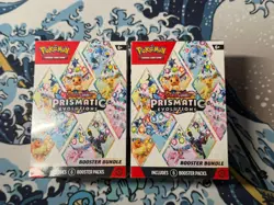 🔥 Pokemon TCG Prismatic Evolutions Booster Bundle NEW & SEALED x2 - Image 1