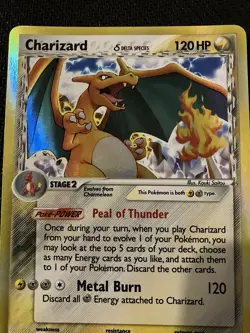 Pokemon TCG Charizard (Delta Species) EX Crystal Guardians 4/100 Holo Holo Rare - Image 2