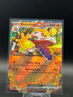 Pokemon TCG Skeledirge ex 037/193 Sv02: Paldea Evolved Holo - Image 1
