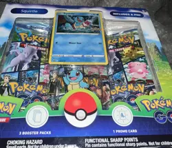 TCG Pokemon GO Squirtle Pin Collection Box 820650850813 - Image 2
