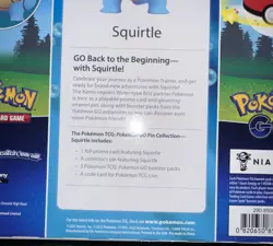 TCG Pokemon GO Squirtle Pin Collection Box 820650850813 - Image 5