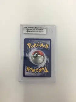 Abra 43/102 Base 1st Edition Shadowless Thick Stamp Pokemon 1999 Beckett 8.5 - Image 3