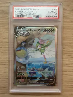 Pokemon Hisuian Lilligant V Astral Radiance Full Alt Art #163 PSA 10 Gem Mint - Image 1