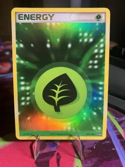 Pokemon TCG- Grass Energy- 103/108- Holo Rare- Power Keepers - Image 1