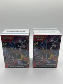 Pokemon Scarlet & Violet Destined Rivals Booster Bundle Factory Sealed X2 - Image 1