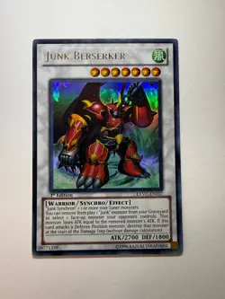 Yugioh - Junk Beserker - Ultra - 1st - EXCV-EN037 - LP - Image 1