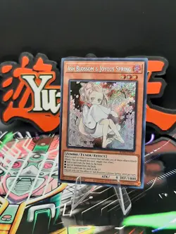 Yu-Gi-Oh! Ash Blossom & Joyous Spring RA04-EN025 Secret Rare 1st Ed NM - Image 1
