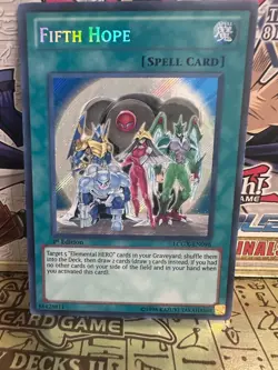 Fifth Hope - LCGX-EN098 - Secret Rare - Near Mint - 1st Edition - Image 1
