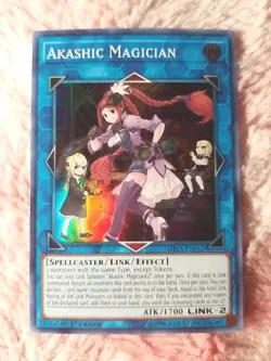 Yu-gi-oh! Akashic Magician SHVA-EN052 1st Edition Super Rare Shadows In Valhalla - Image 1