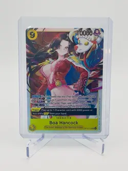 One Piece TCG Boa Hancock OP14-112 Super Rare Foil The Azure Sea’s Seven SR - Image 1