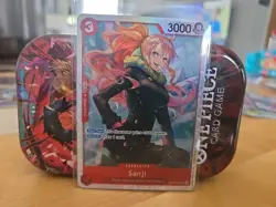 One Piece CCG Sanji OP10-005 Card Alternative Art - Image 1
