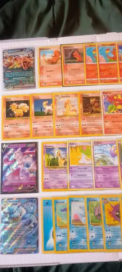 Pokemon Card Collection Lot Charizard, Mewtwo, Vintage, Blastoise ex - Image 2
