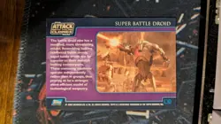 Star Wars Topps - Attack of the Clones - Super Battle Droid C10 Foil Card - Image 2