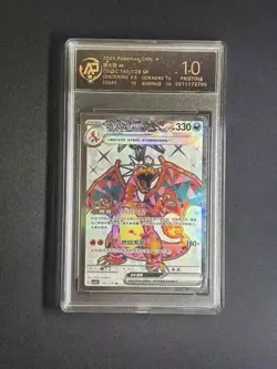 PSA 10 Charizard Simplified Chinese Pokemon Card Graded - Image 1