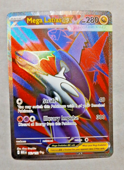 Mega Latias EX 163/132 Mega Evolutions English Pokemon Card, NM - Image 2