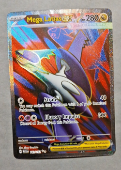 Mega Latias EX 163/132 Mega Evolutions English Pokemon Card, NM - Image 3