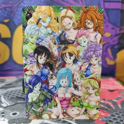 Dragon Ball Z Sexy Waifu Kyawei – Gold Signature ACG Custom Card - Image 4