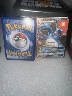 Pokemon Charizard GX Crimson Storm Gold Foil Card 250 HP metal card - Image 2