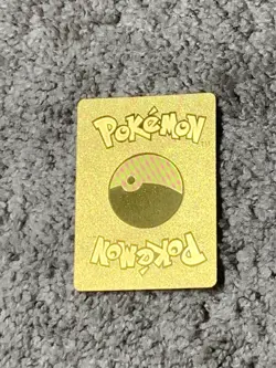 Shining Charizard GX HP250 Flame Body Gold Foil Fan Art Display Card NM! - Image 3